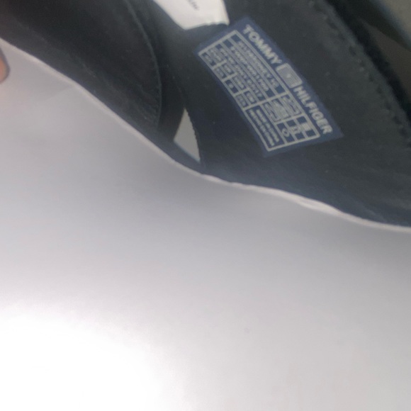 Tommy Hilfiger velvet platform block heel - Picture 5 of 6